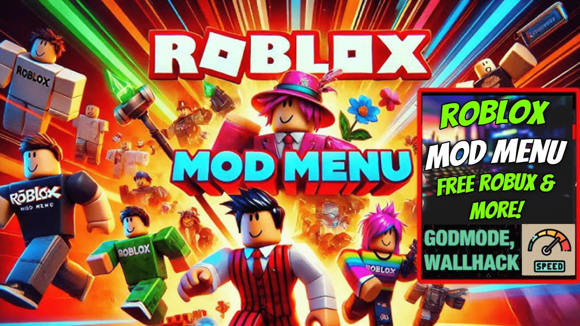 Roblox Mod APK 22 Roblox God Mode, Mega Menu