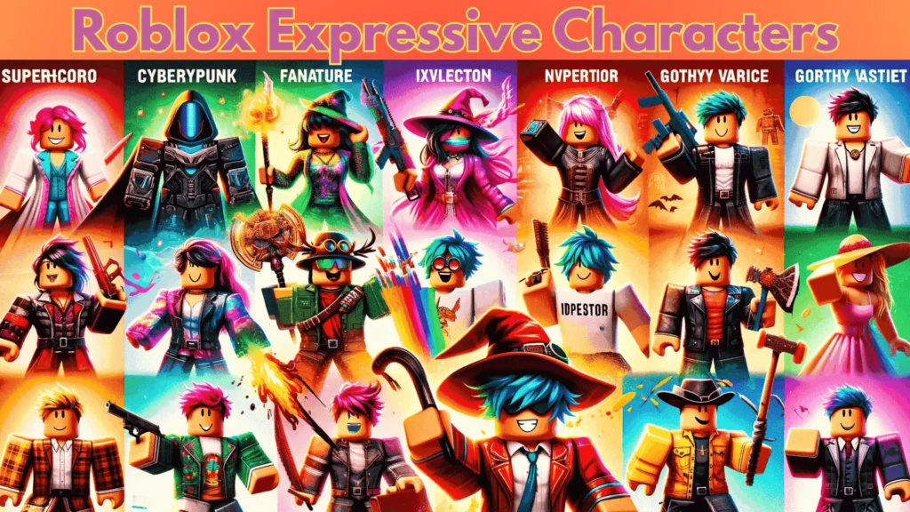 Roblox avatars with realistic expression